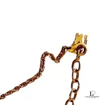 Nina Ricci NR teardrop gold-tone Swarovski necklace, view 5