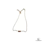 Christian Dior CD cube pendant gold-tone necklace, view 2