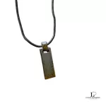 Christian Dior Dior nameplate silver-tone necklace, view 6