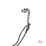 Christian Dior Dior nameplate silver-tone necklace, view 7