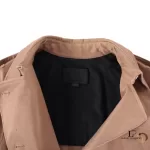 Alexander Wang brown tan cotton double-breasted trench coat, size 2, view 4