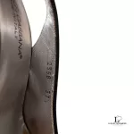 Dolce & Gabbana black leather pointed-toe slingback heels, size 37.5, view 20