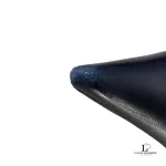 Dolce & Gabbana black leather pointed-toe slingback heels, size 37.5, view 28