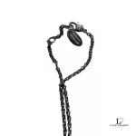 Vivienne Westwood 2D half orb silver necklace, view 12