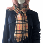 BURBERRYS of London Nova Check Cashmere Scarf (Made in England)