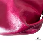 Coach fuchsia pink leather two-way hobo bag with removable strap, view 10