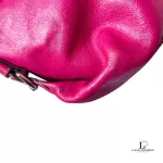 Coach fuchsia pink leather two-way hobo bag with removable strap, view 11