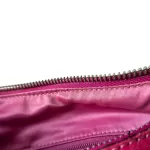 Coach fuchsia pink leather two-way hobo bag with removable strap, view 19