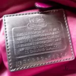 Coach fuchsia pink leather two-way hobo bag with removable strap, view 21