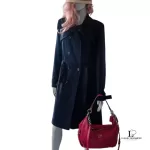 Coach fuchsia pink leather two-way hobo bag with removable strap, view 26