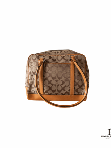 COACH Signature Career Handbag