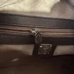 MCM Visetos Princess Lion black Boston bag, view 28