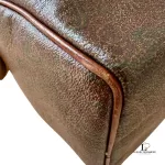 Etro paisley print canvas Boston 30 bag with lock and key, made in Italy, view 6