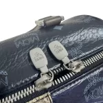 MCM Visetos Princess Lion black Boston bag, view 20