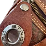 Etro paisley print canvas Boston 30 bag with lock and key, made in Italy, view 13