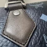 MCM Visetos Princess Lion black Boston bag, view 19