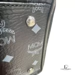 MCM Visetos Princess Lion black Boston bag, view 11