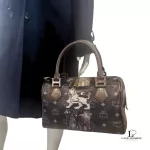 MCM Visetos Princess Lion black Boston bag, view 31