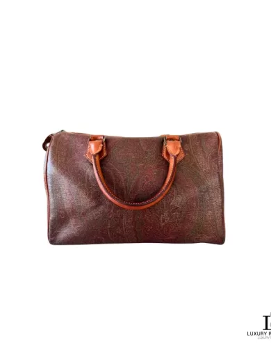 ETRO Paisley Boston 30 Bag (Made in Italy)