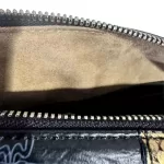 MCM Visetos Princess Lion black Boston bag, view 24