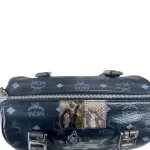 MCM Visetos Princess Lion black Boston bag, view 21