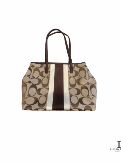 COACH Signature Logo Large Tote Bag