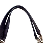 Gucci Positano canvas tote bag with silk scarf handle, view 19