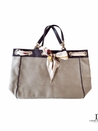 GUCCI Positano Scarf Tote Bag