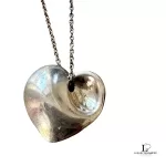 Tiffany & Co. Elsa Peretti Puffy Full Heart 925 silver necklace, view 5
