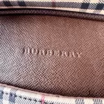 Burberry beige and brown Nova Check structured Boston bag, view 14
