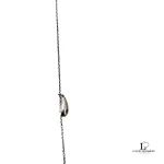 Tiffany & Co. Elsa Peretti Teardrop 925 silver necklace, view 4