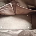 Burberry beige and brown Nova Check structured Boston bag, view 21