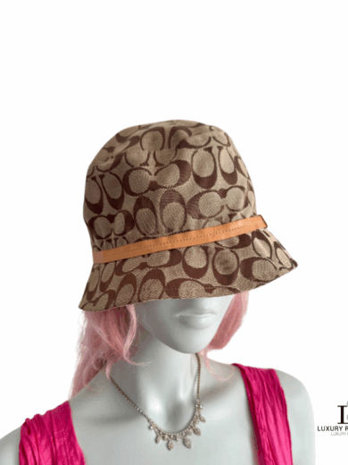 COACH Signature Monogram Bucket hat