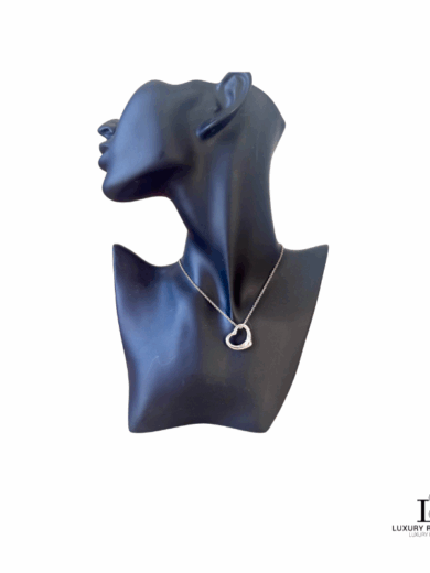 TIFFANY & CO Elsa Peretti Open Heart Necklace