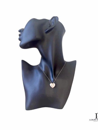 TIFFANY & CO Elsa Peretti Puffy Full Heart Necklace