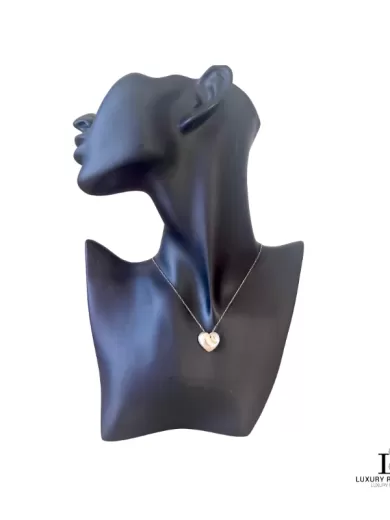 TIFFANY & CO Elsa Peretti Puffy Full Heart Necklace