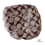 Coach brown signature monogram bucket hat, size M-L, view 4