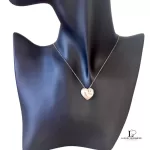 Tiffany & Co. Elsa Peretti Puffy Full Heart 925 silver necklace, view 10