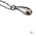 Tiffany & Co. Elsa Peretti Teardrop 925 silver necklace, view 3