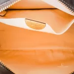 Chloé Sam black leather shoulder bag with brown trim, view 17