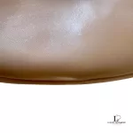 vintage Burberry taupe leather saddle-style crossbody bag, view 9