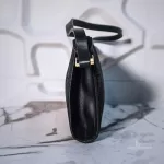 Luxury Revamped - SALVATORE FERRAGAMO Gancini Pattern Canvas Pochette Shoulder Bag – Handbags Icons – view 5 | authenticated pre-loved luxury
