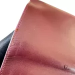 Must de Cartier bordeaux leather medium bifold wallet with gold-tone hardware, view 16