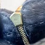 Hermès padlock leather gloves with gold-tone zip puller, size 7, view 7