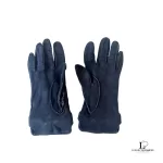 Gucci Horsebit patent leather and suede gloves, size 6, view 2