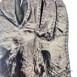 Gucci Horsebit patent leather and suede gloves, size 6, view 6