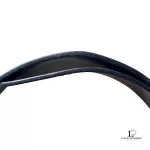 Gucci GG slim black leather belt with G buckle, size 75, view 11