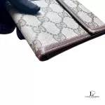 Gucci Supreme GG signature unisex short bifold wallet, view 7