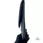 Yves Saint Laurent black quilted leather envelope clutch bag, view 5