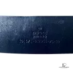 Gucci GG slim black leather belt with G buckle, size 75, view 21